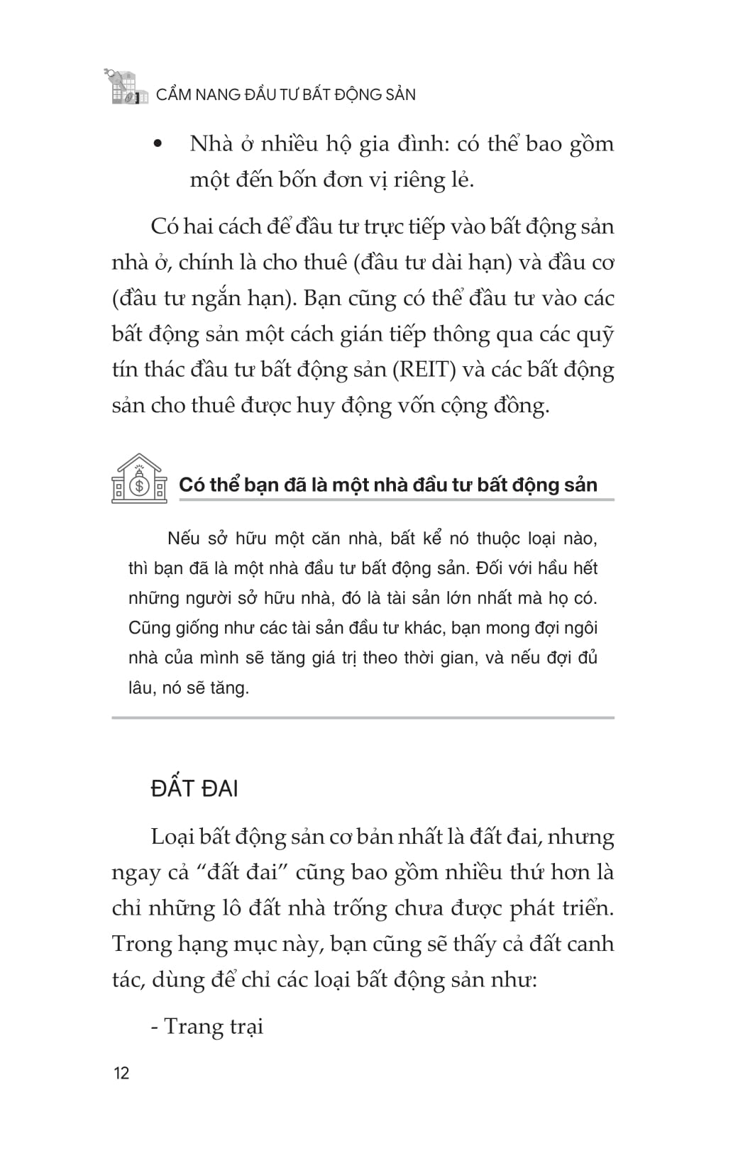 Cam Nang Dau Tu Bat Dong San - Real Estate Investing 101