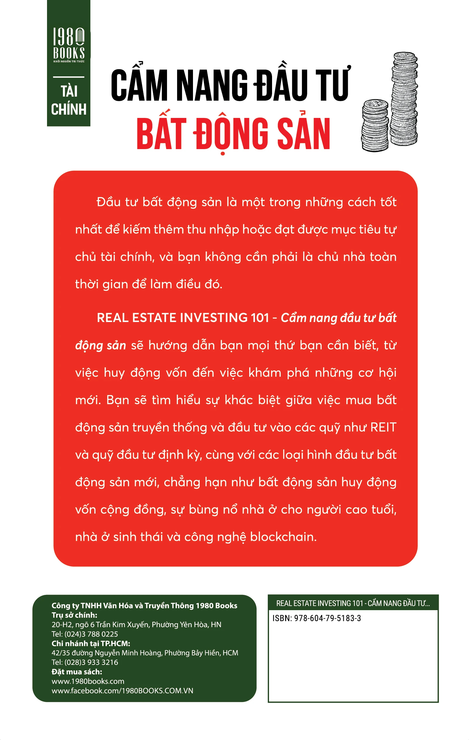 Cam Nang Dau Tu Bat Dong San - Real Estate Investing 101