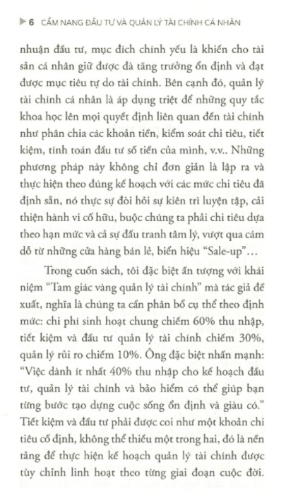 cẩm nang đầu tư và quản lý tài chính cá nhân