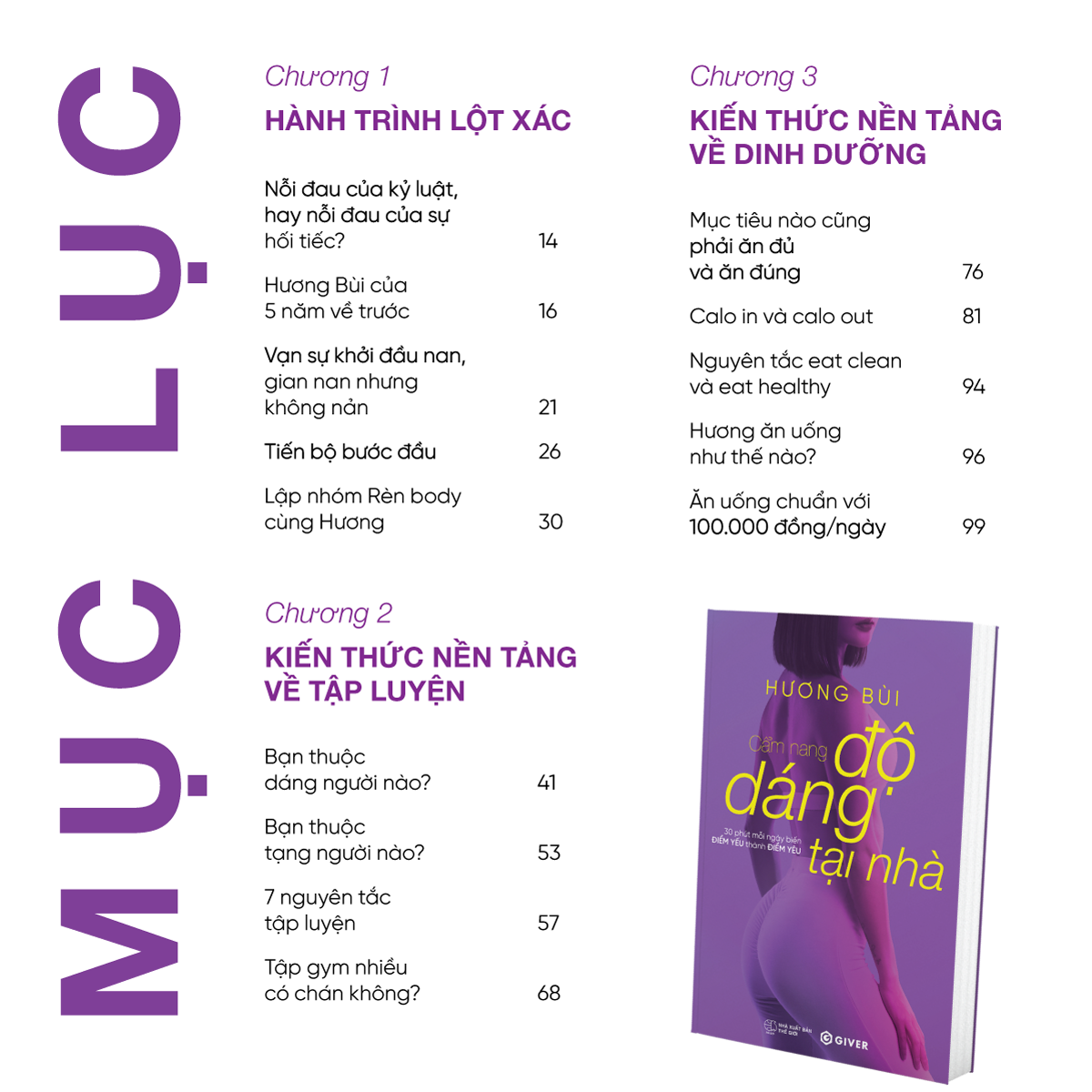 cẩm nang độ dáng tại nhà