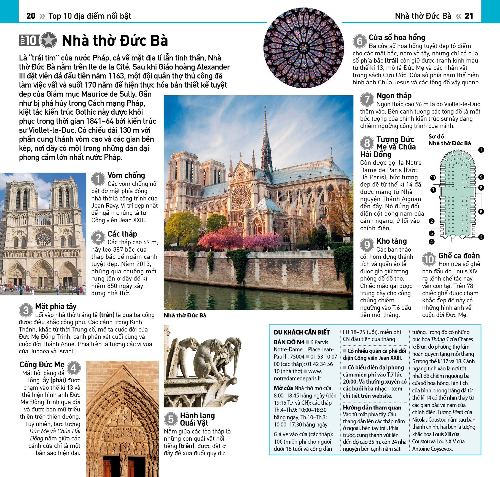 cẩm nang du lịch - top 10 paris