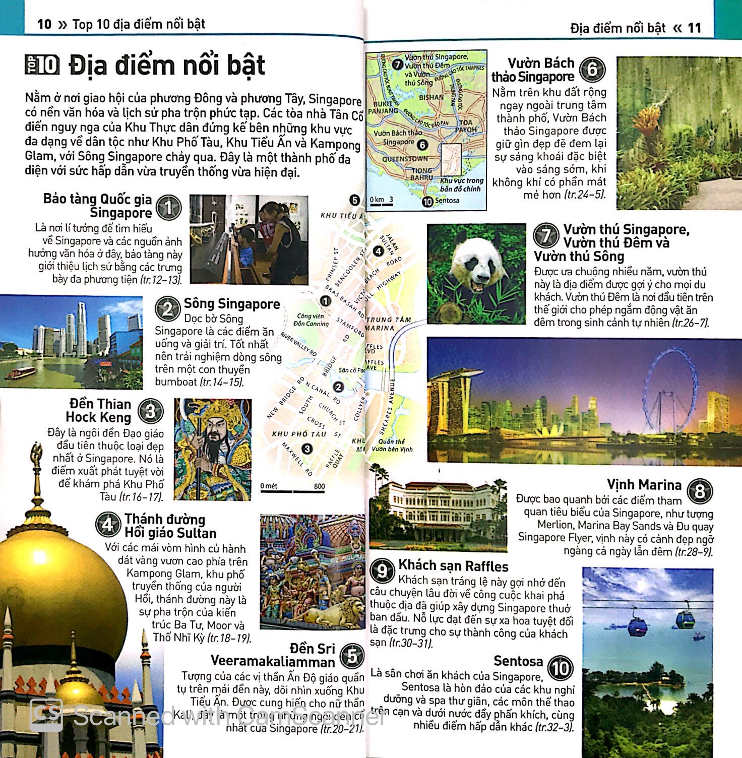 cẩm nang du lịch - top 10 singapore