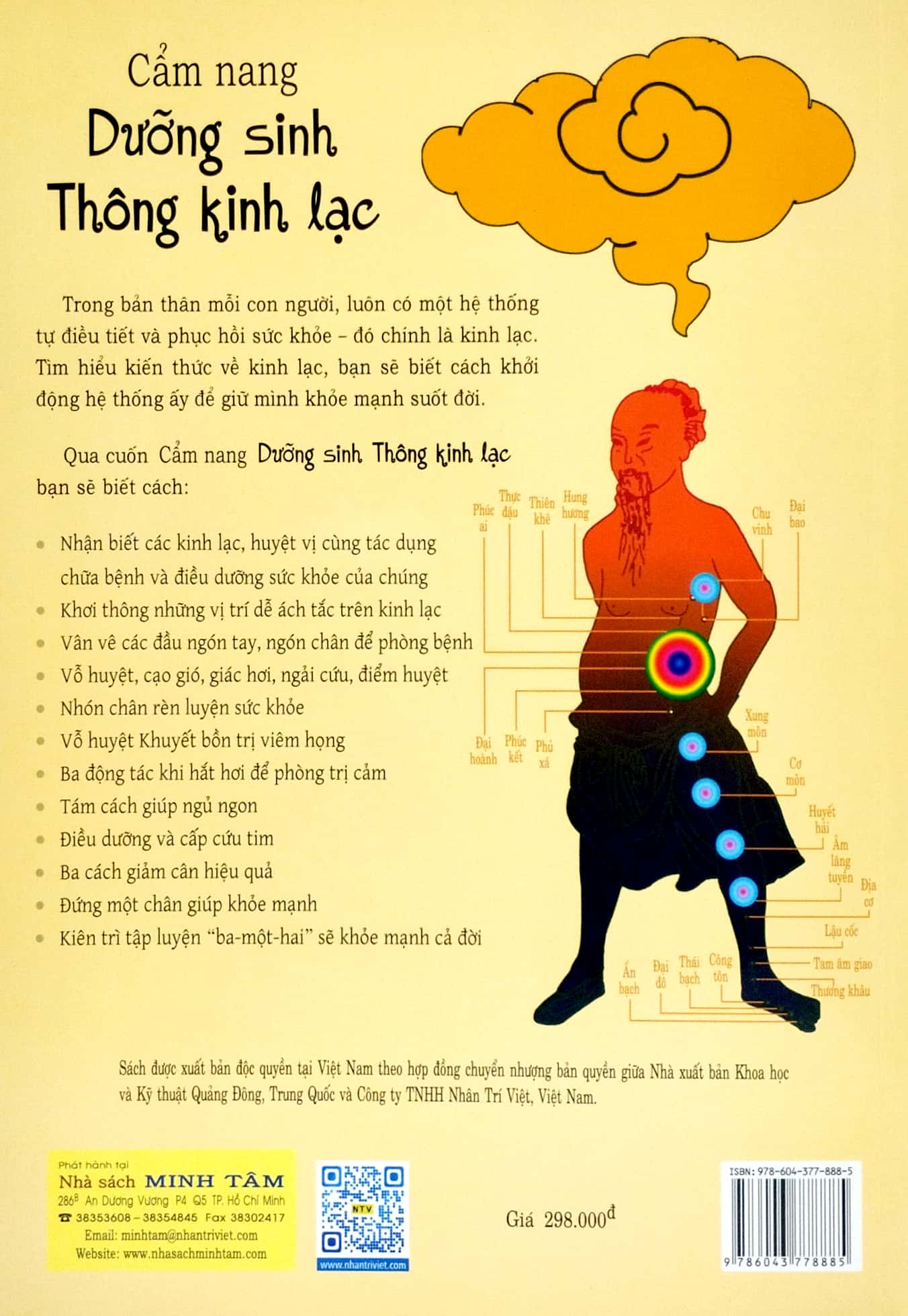 cẩm nang dưỡng sinh thông kinh lạc