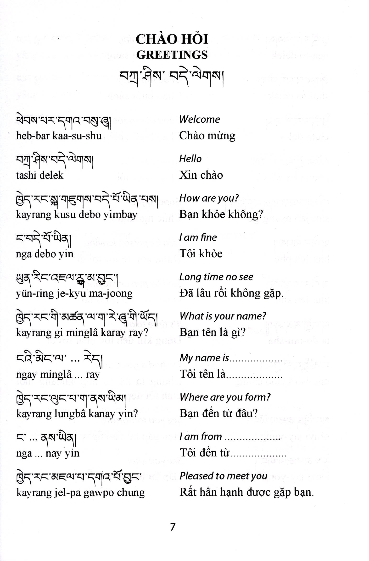cẩm nang giao tiếp tạng - anh - việt