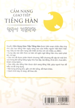cẩm nang giao tiếp tiếng hàn (tái bản 2018)