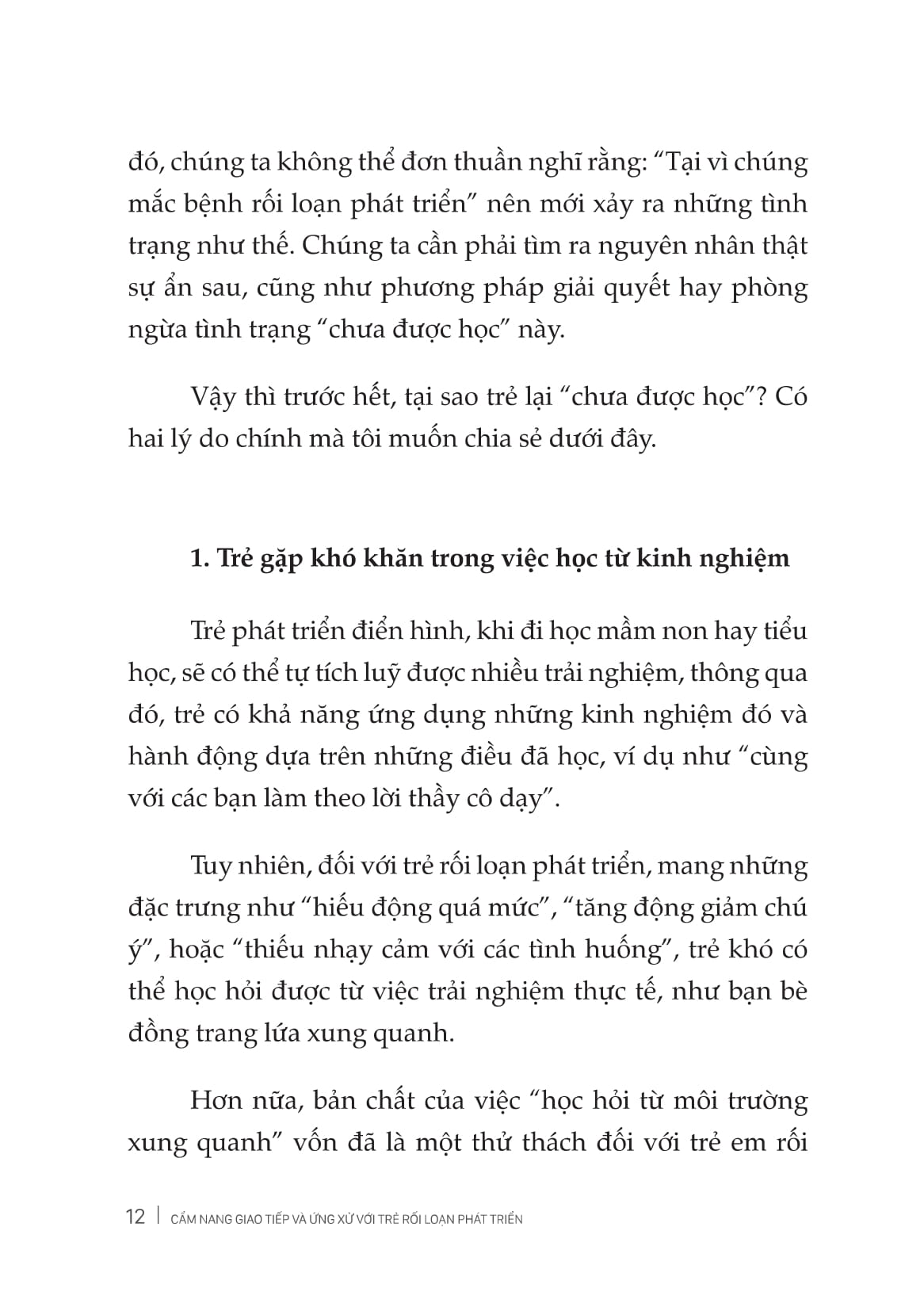 Cam Nang Giao Tiep Va Ung Xu Voi Tre Roi Loan Phat Trien