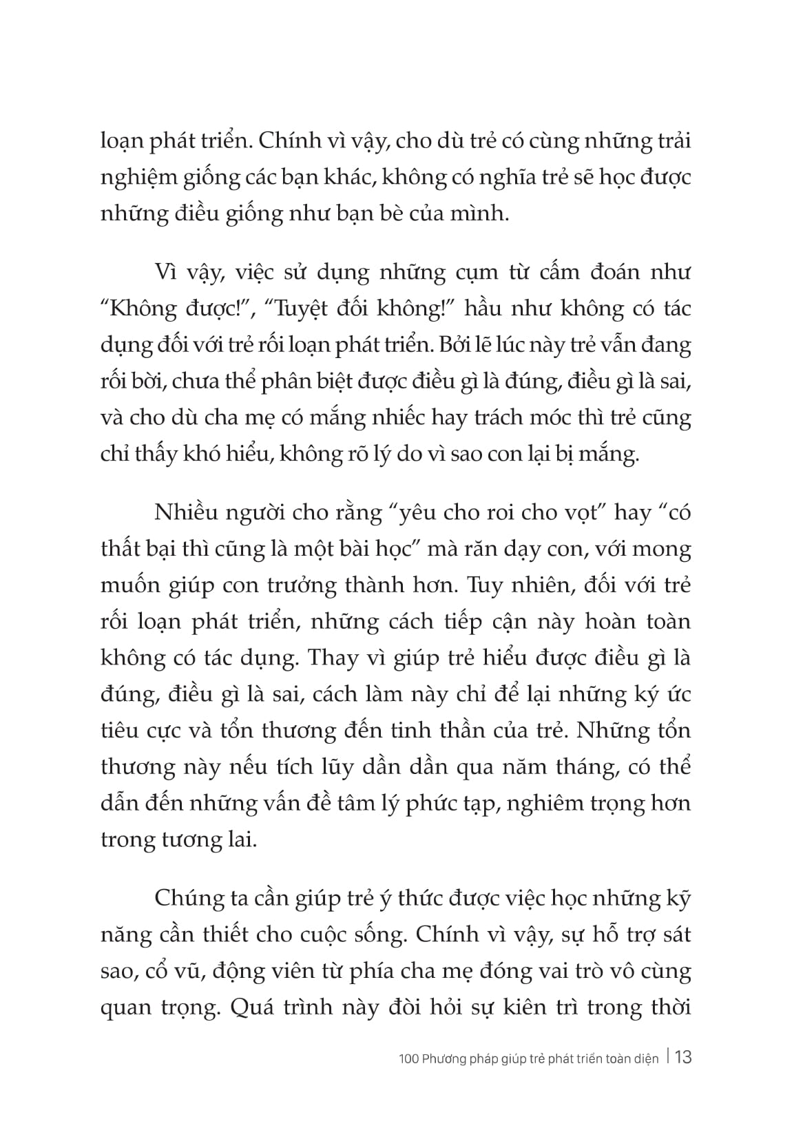 Cam Nang Giao Tiep Va Ung Xu Voi Tre Roi Loan Phat Trien