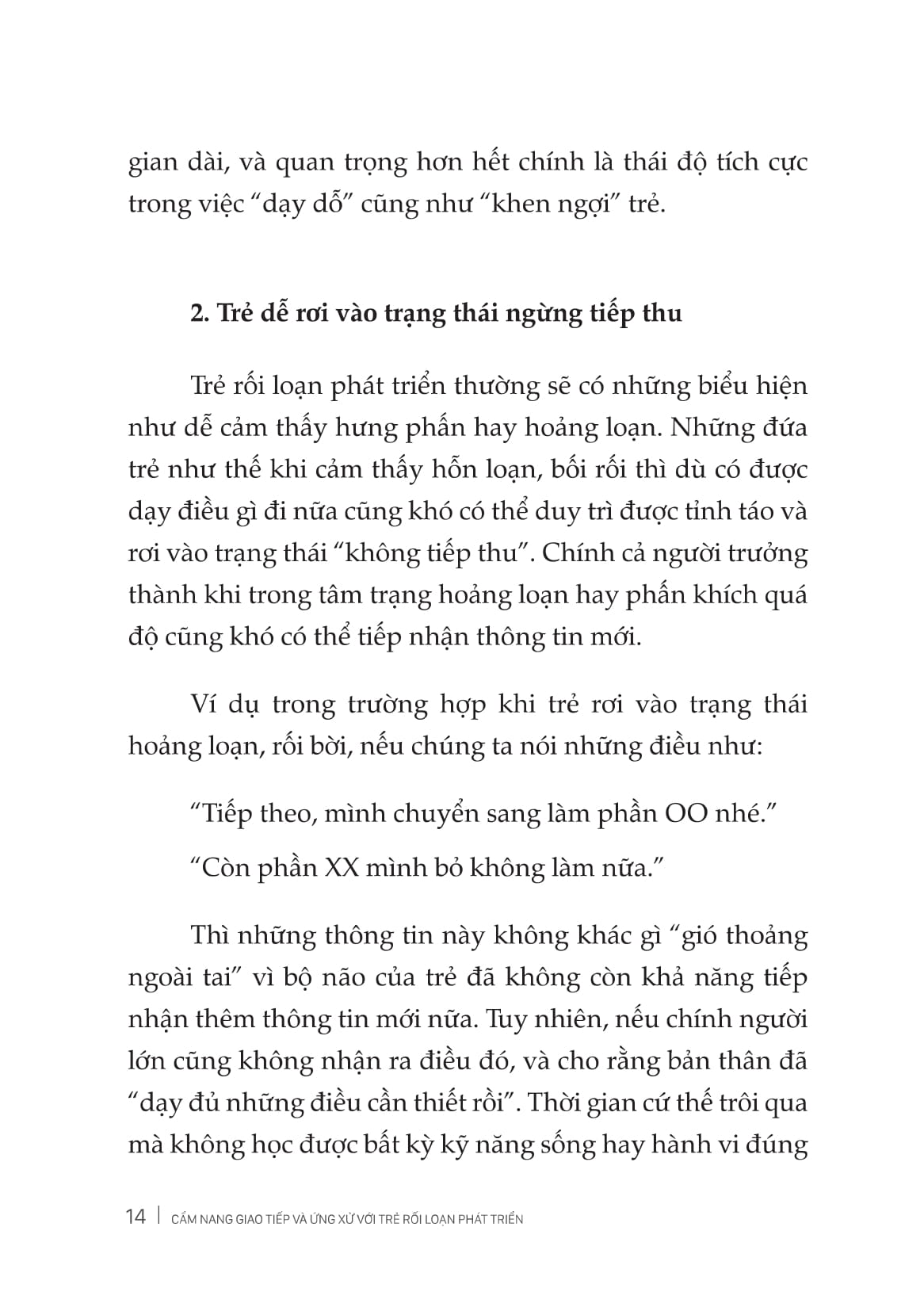 Cam Nang Giao Tiep Va Ung Xu Voi Tre Roi Loan Phat Trien