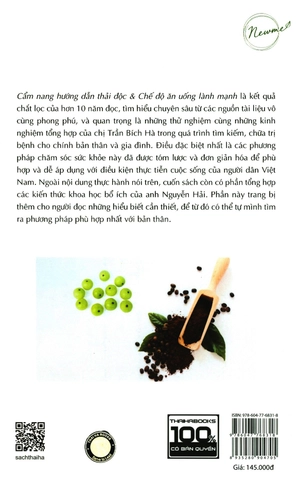 cẩm nang hướng dẫn thải độc &amp; chế độ ăn uống lành mạnh