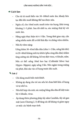 cẩm nang hướng dẫn thải độc &amp; chế độ ăn uống lành mạnh