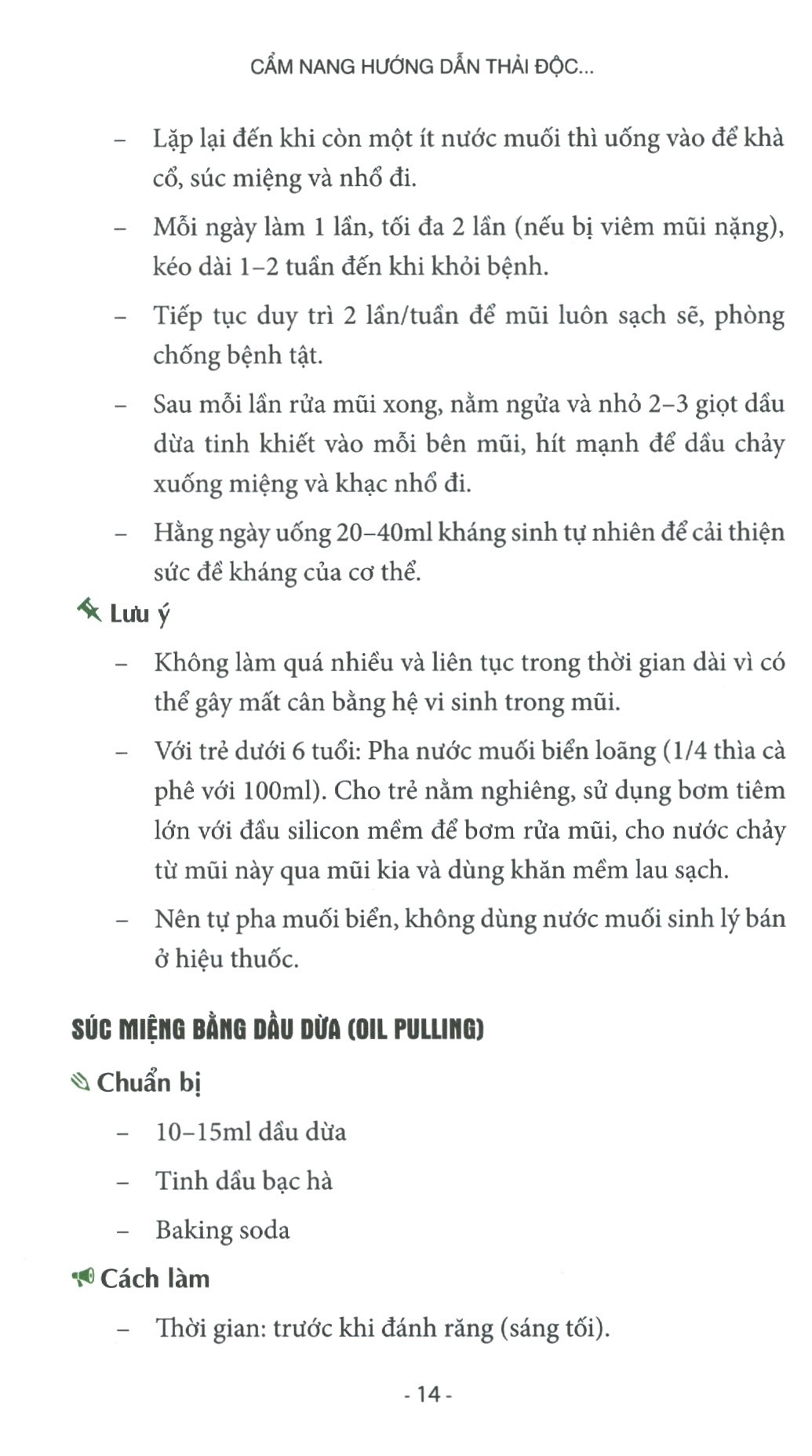 cẩm nang hướng dẫn thải độc và chế độ ăn uống lành mạnh