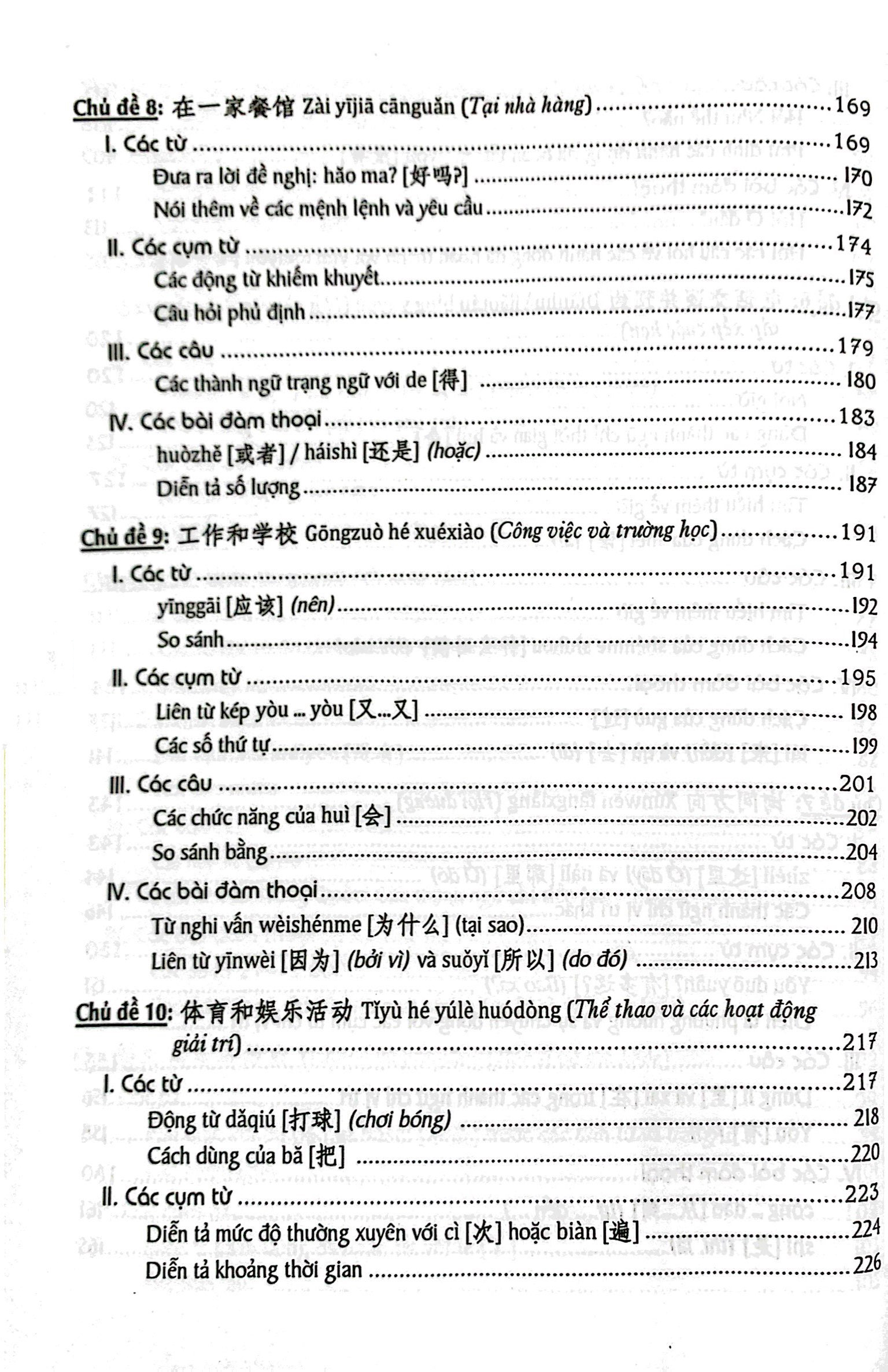 cẩm nang hướng dẫn tự học giao tiếp tiếng trung theo chủ đề