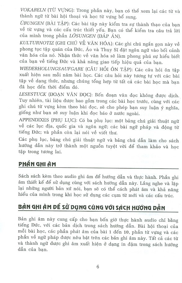 cẩm nang hướng dẫn tự học tiếng đức trình độ sơ cấp - trung cấp