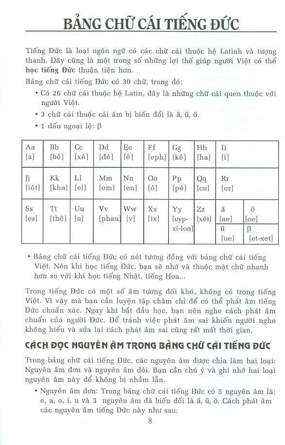 cẩm nang hướng dẫn tự học tiếng đức trình độ sơ cấp - trung cấp