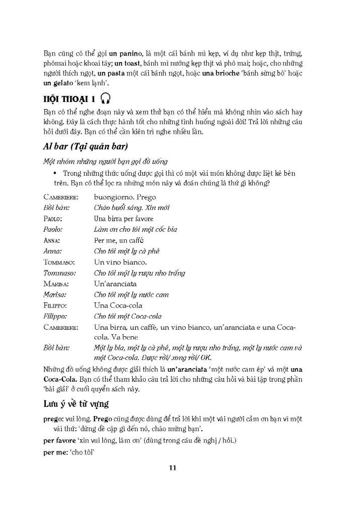 cẩm nang hướng dẫn tự học tiếng ý - trình độ sơ cấp-trung cấp
