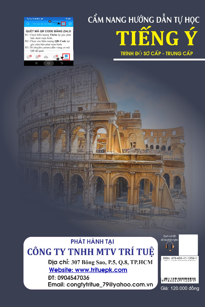 cẩm nang hướng dẫn tự học tiếng ý - trình độ sơ cấp-trung cấp