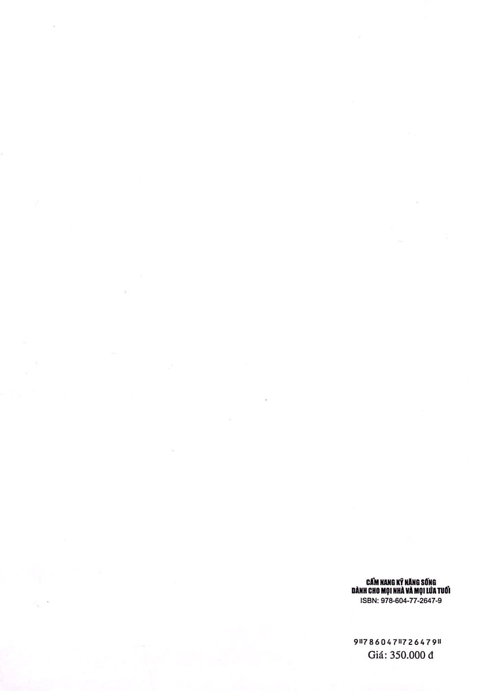 cẩm nang kỹ năng sống dành cho mọi nhà và mọi lứa tuổi