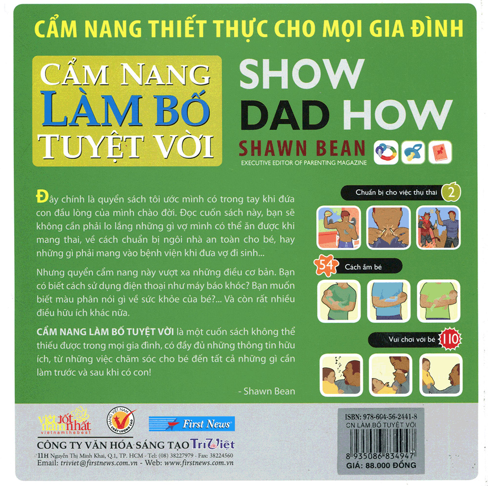 cẩm nang làm bố tuyệt vời