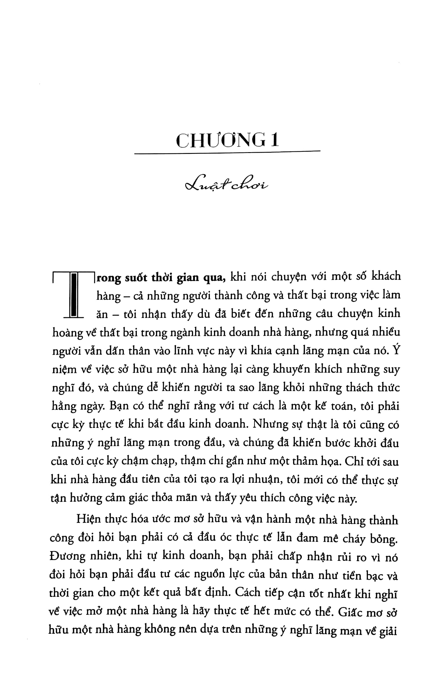 cẩm nang mở nhà hàng