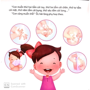 cẩm nang ngoan cả tuần - tắm rửa sạch sẽ (2-6 tuổi) (tái bản 2019)