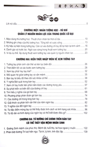 cẩm nang nhân tướng học - xem tay biết người