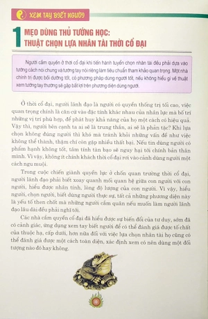cẩm nang nhân tướng học - xem tay biết người