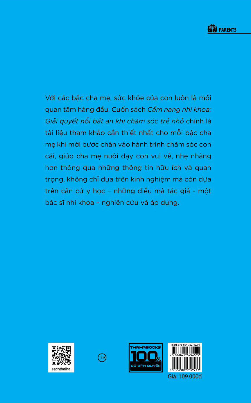 cẩm nang nhi khoa: giải quyết nỗi bất an khi chăm sóc trẻ nhỏ