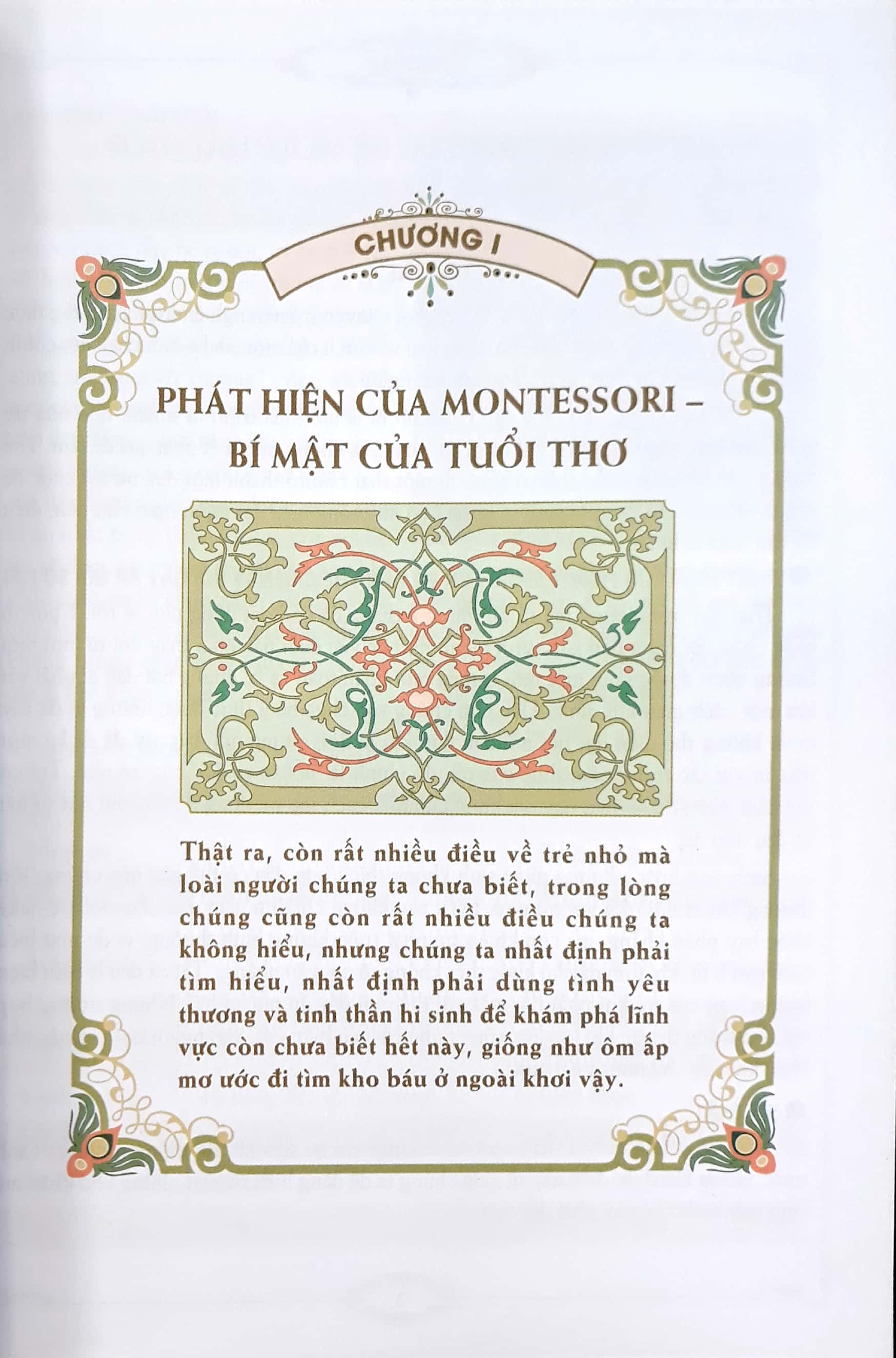 cẩm nang nuôi dạy con theo phương pháp montessori