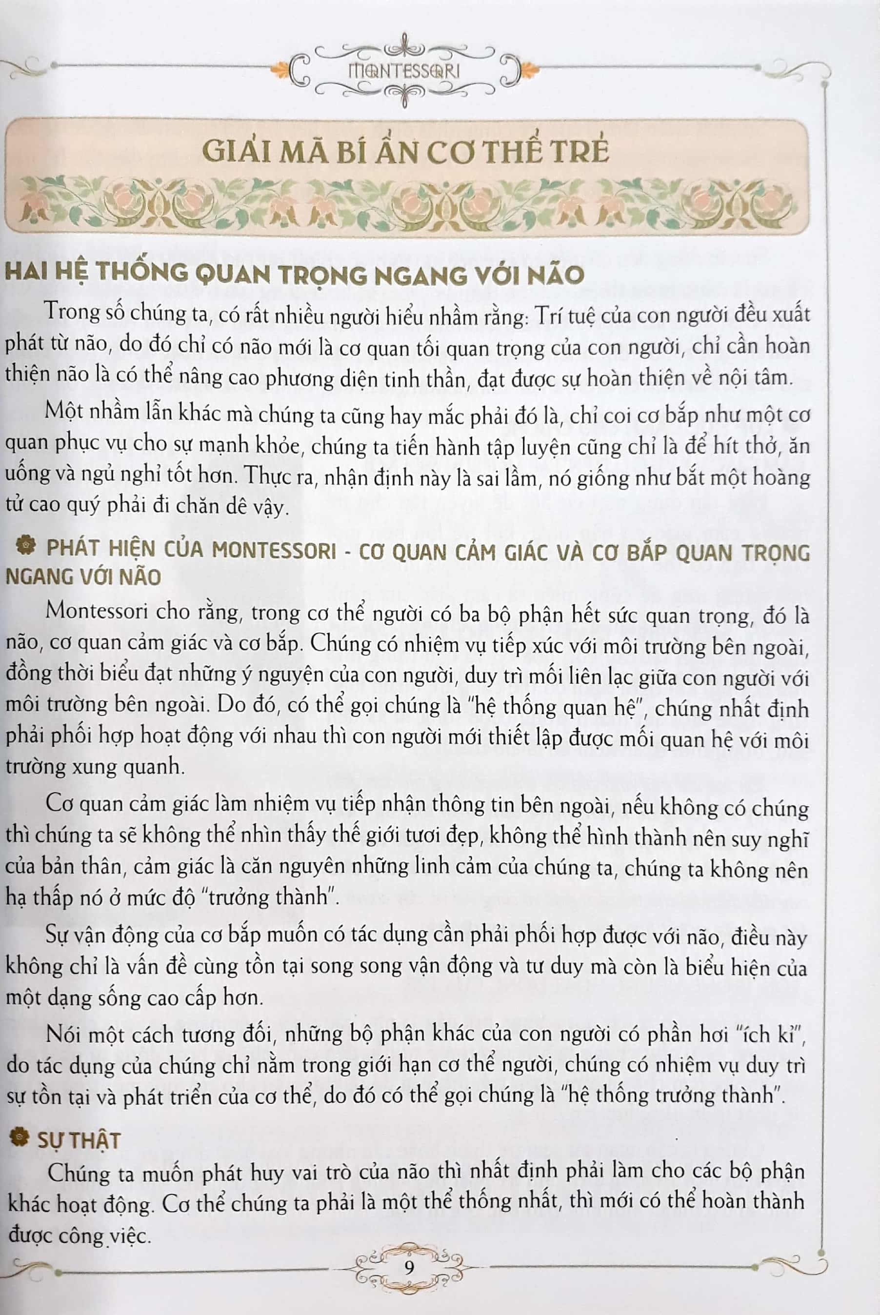 cẩm nang nuôi dạy con theo phương pháp montessori