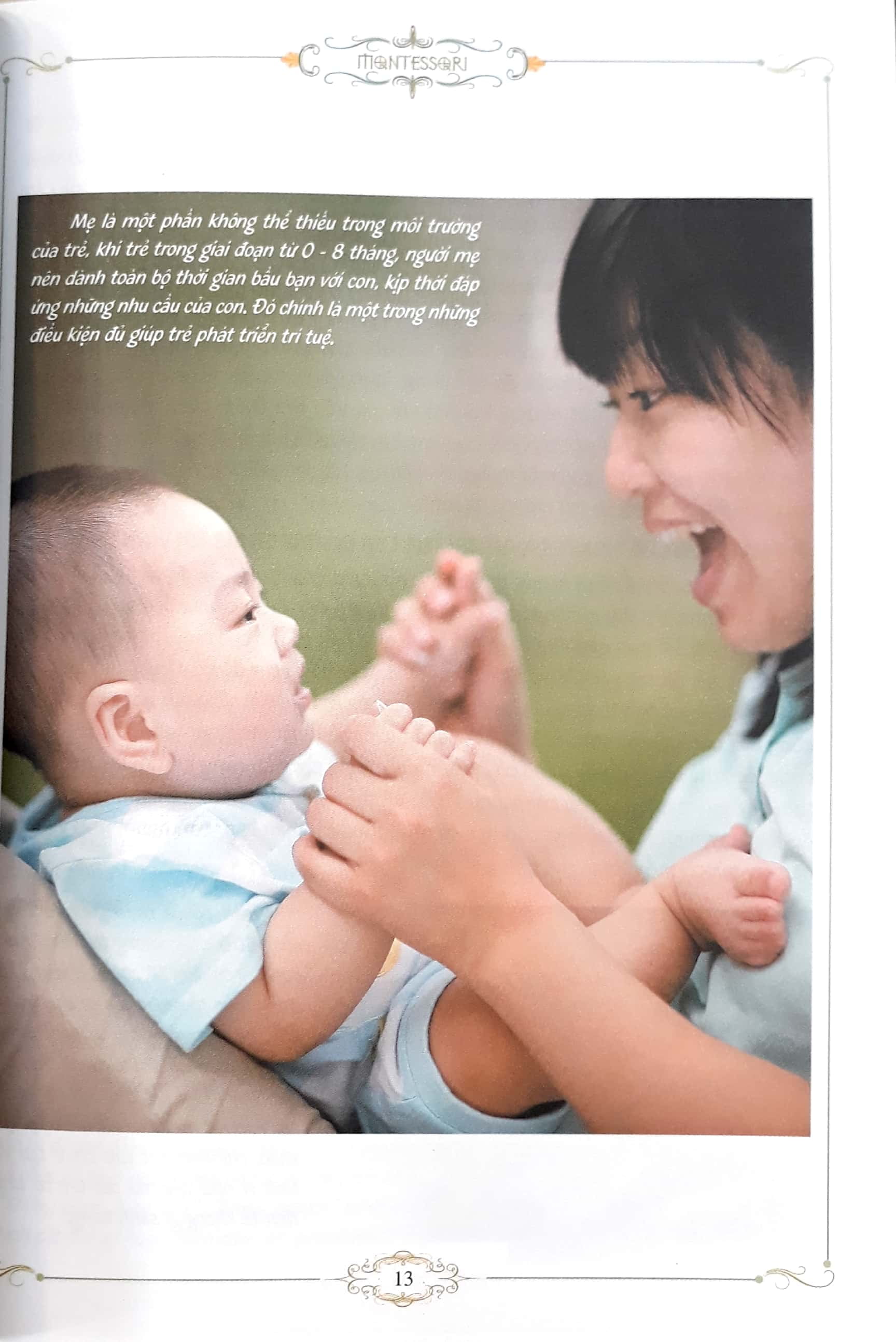 cẩm nang nuôi dạy con theo phương pháp montessori