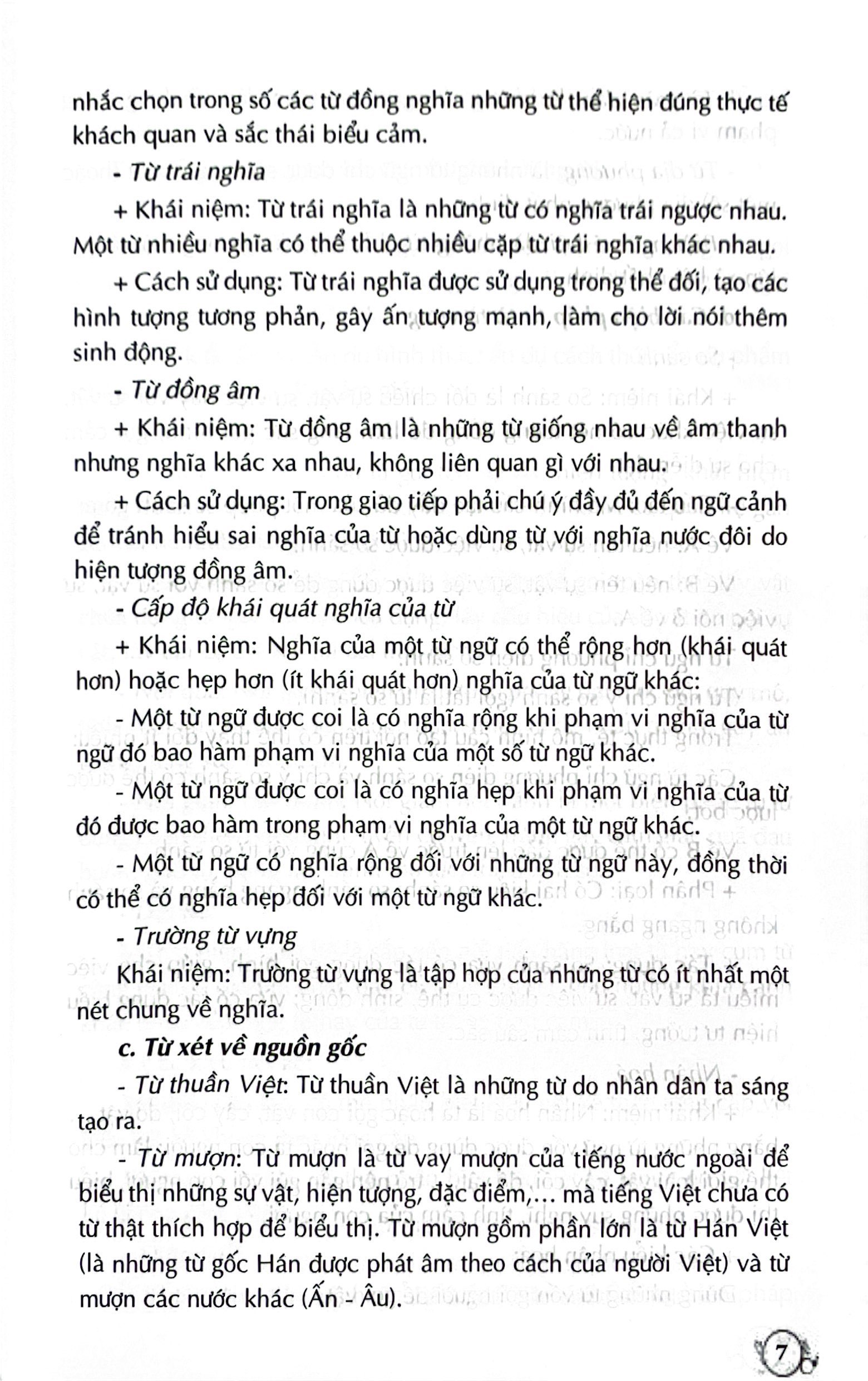 cẩm nang ôn luyện ngữ văn lớp 9