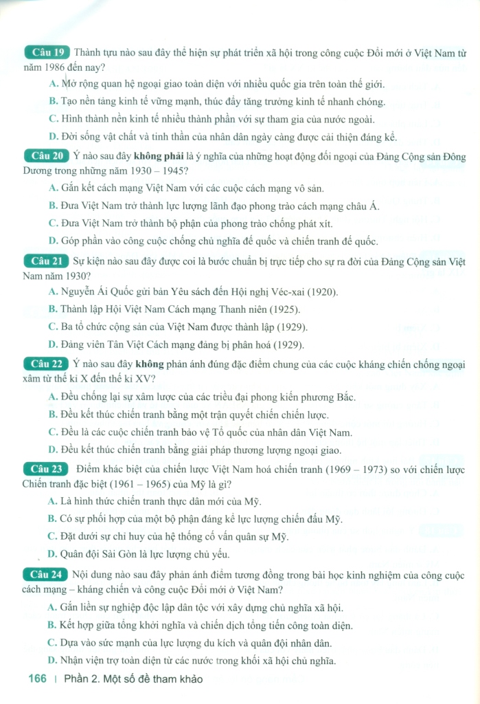 Cam Nang On Luyen Thi THPT, Dai Hoc - Mon Lich Su