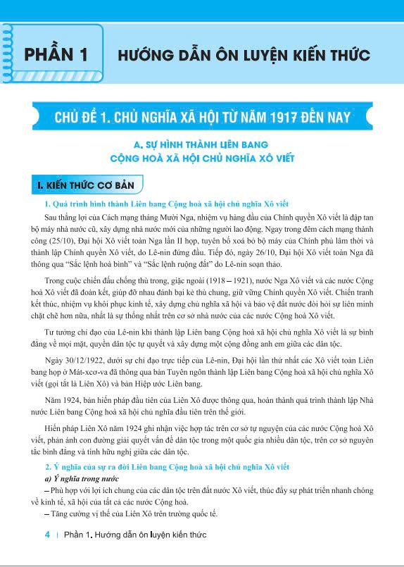 Cam Nang On Luyen Thi THPT, Dai Hoc - Mon Lich Su