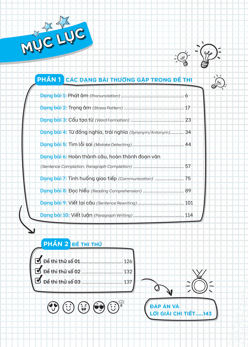 cẩm nang ôn luyện tiếng anh luyện thi vào lớp 10