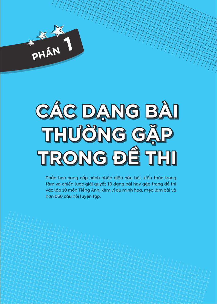 cẩm nang ôn luyện tiếng anh luyện thi vào lớp 10