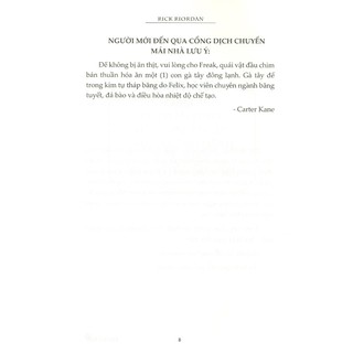 cẩm nang pháp sư nhà brookylyn - ngoại truyện series biên niên sử nhà kane