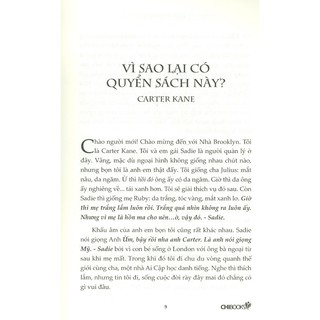 cẩm nang pháp sư nhà brookylyn - ngoại truyện series biên niên sử nhà kane