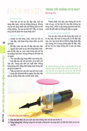 cẩm nang phát triển tiềm năng trí tuệ cho trẻ từ 3-6 tuổi