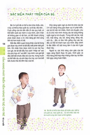 cẩm nang phát triển tiềm năng trí tuệ cho trẻ từ 3-6 tuổi