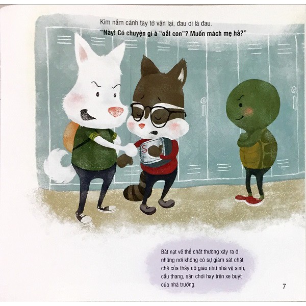 cẩm nang phòng chống bắt nạt học đường - bắt nạt về thể chất: đẩy bạn, không được nhé