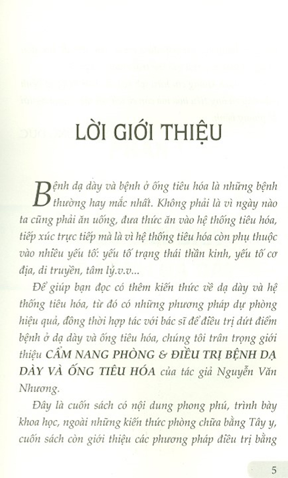 cẩm nang phòng & điều trị bệnh dạ dày & ống tiêu hóa (tái bản 2020)