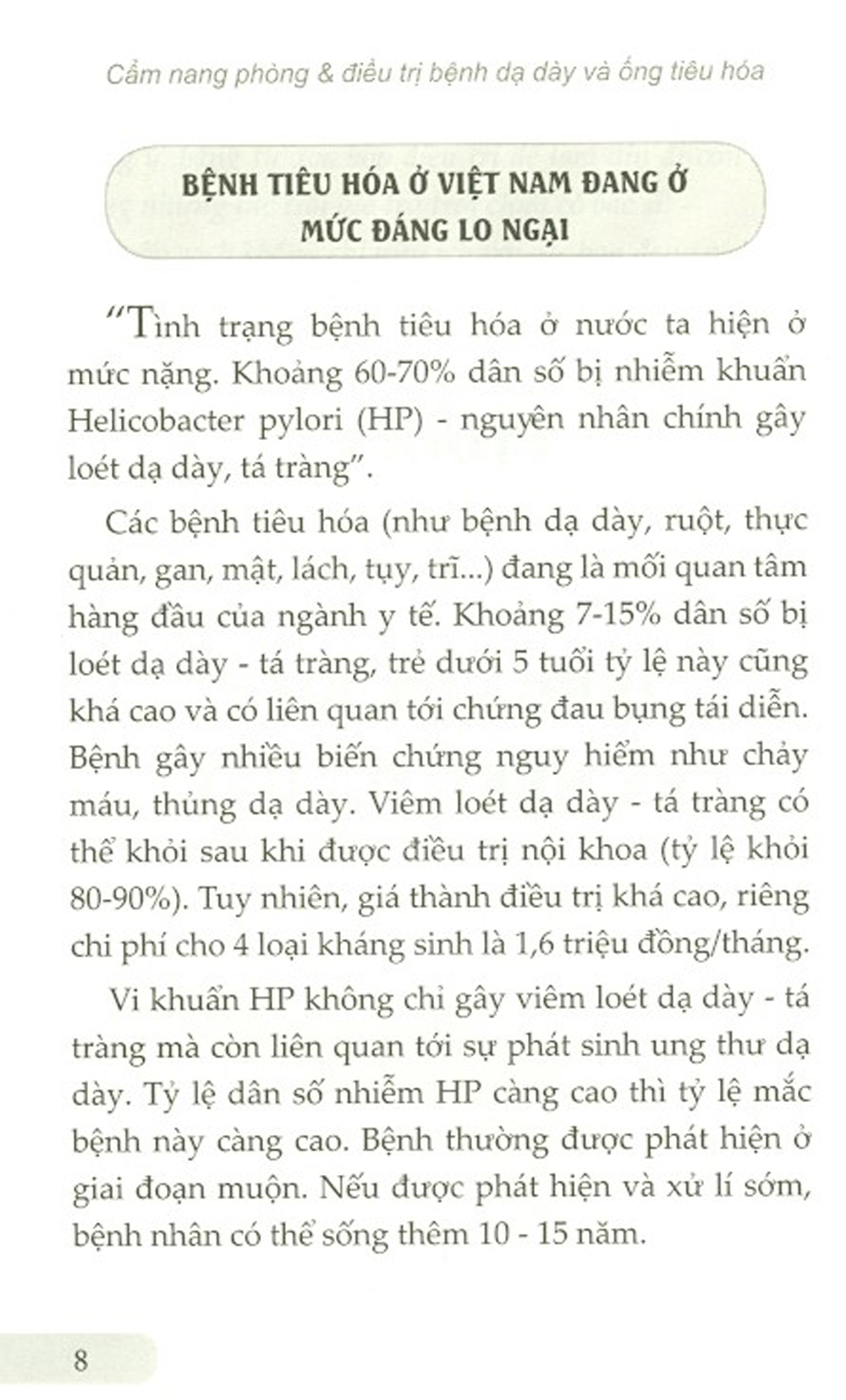 cẩm nang phòng & điều trị bệnh dạ dày & ống tiêu hóa (tái bản 2020)