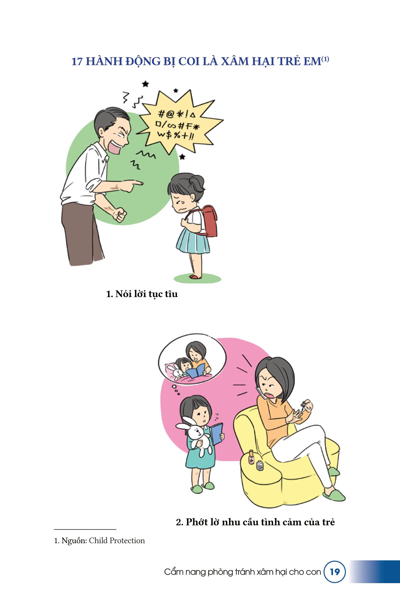 cẩm nang phòng tránh xâm hại cho con