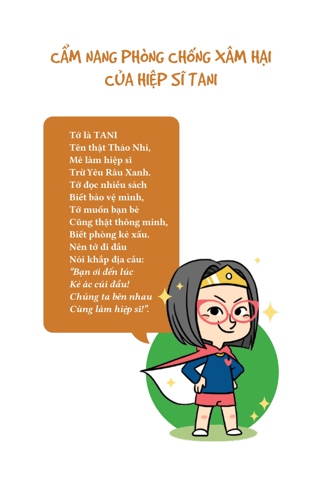 cẩm nang phòng tránh xâm hại cho con