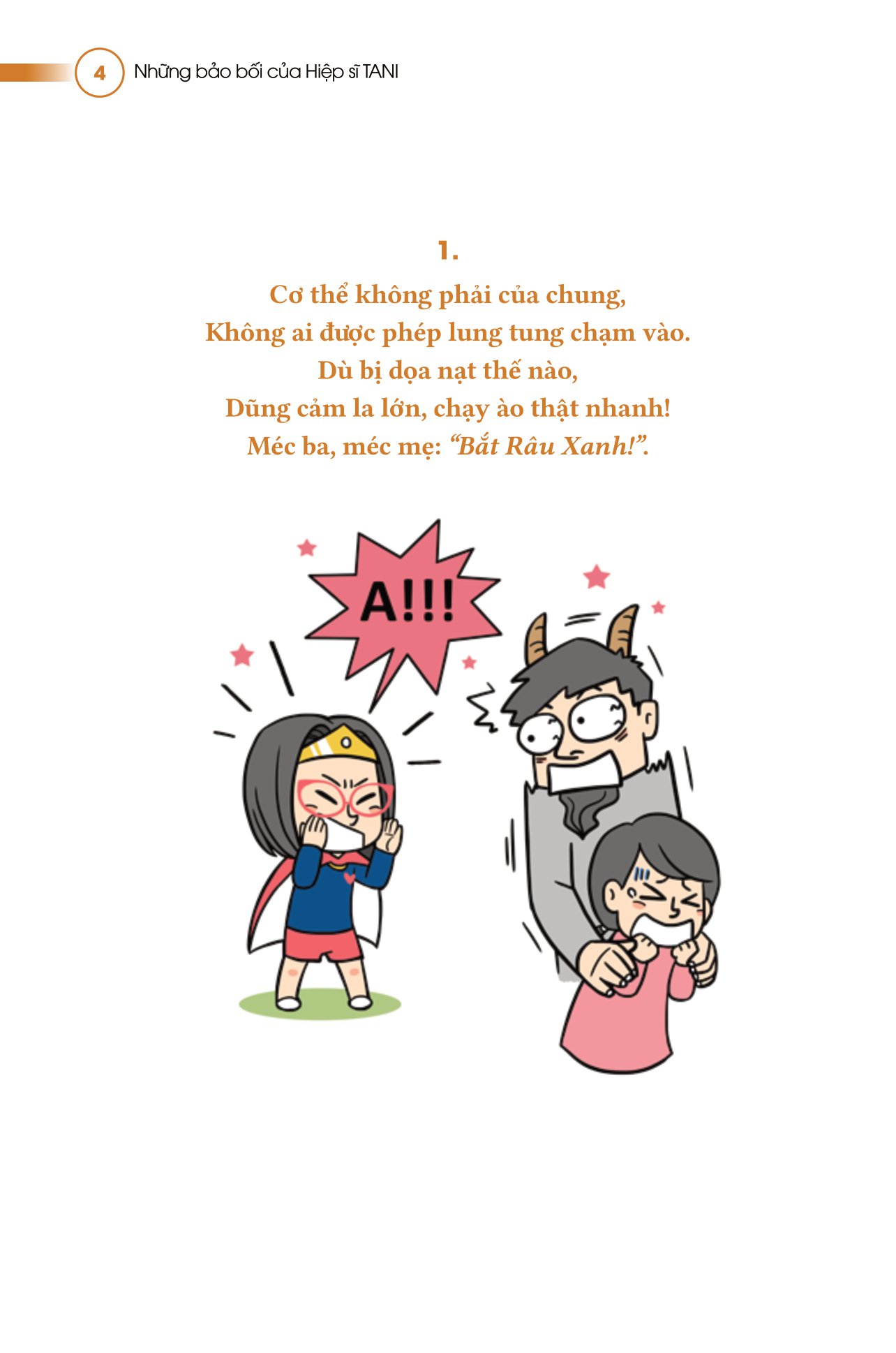 cẩm nang phòng tránh xâm hại cho con