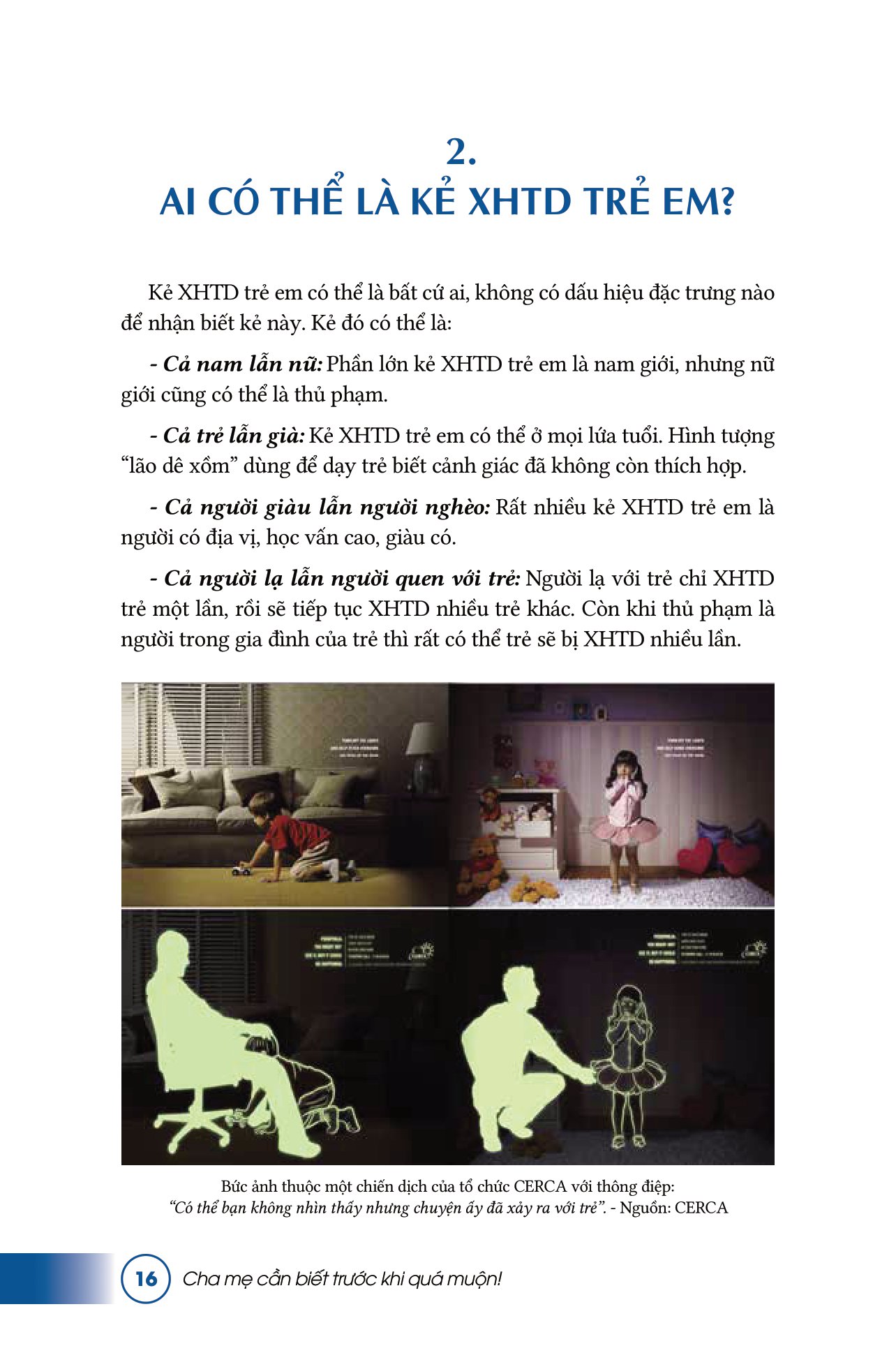 cẩm nang phòng tránh xâm hại cho con