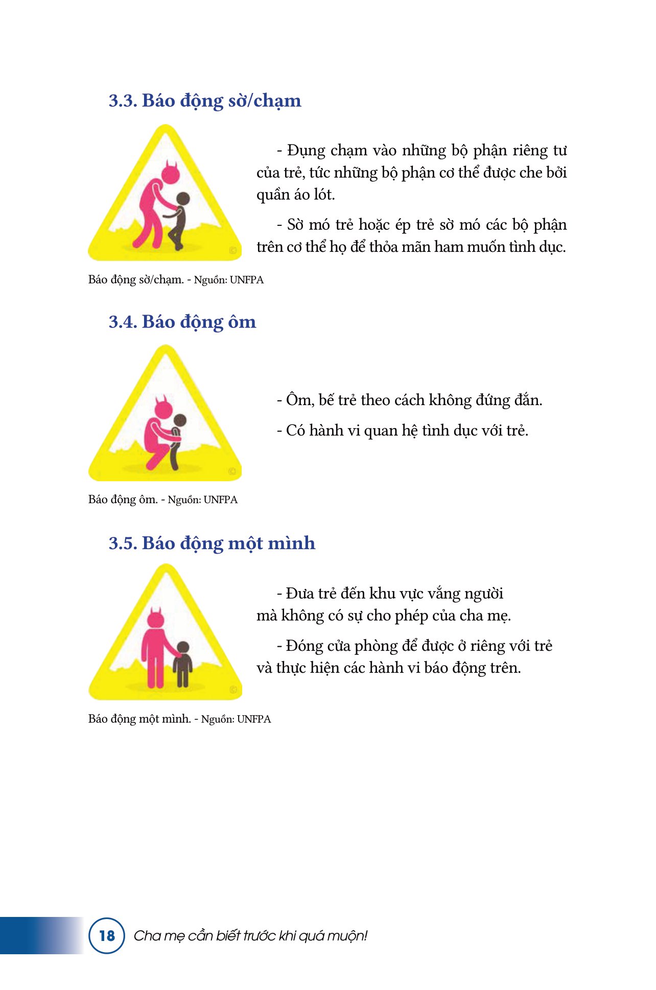 cẩm nang phòng tránh xâm hại cho con