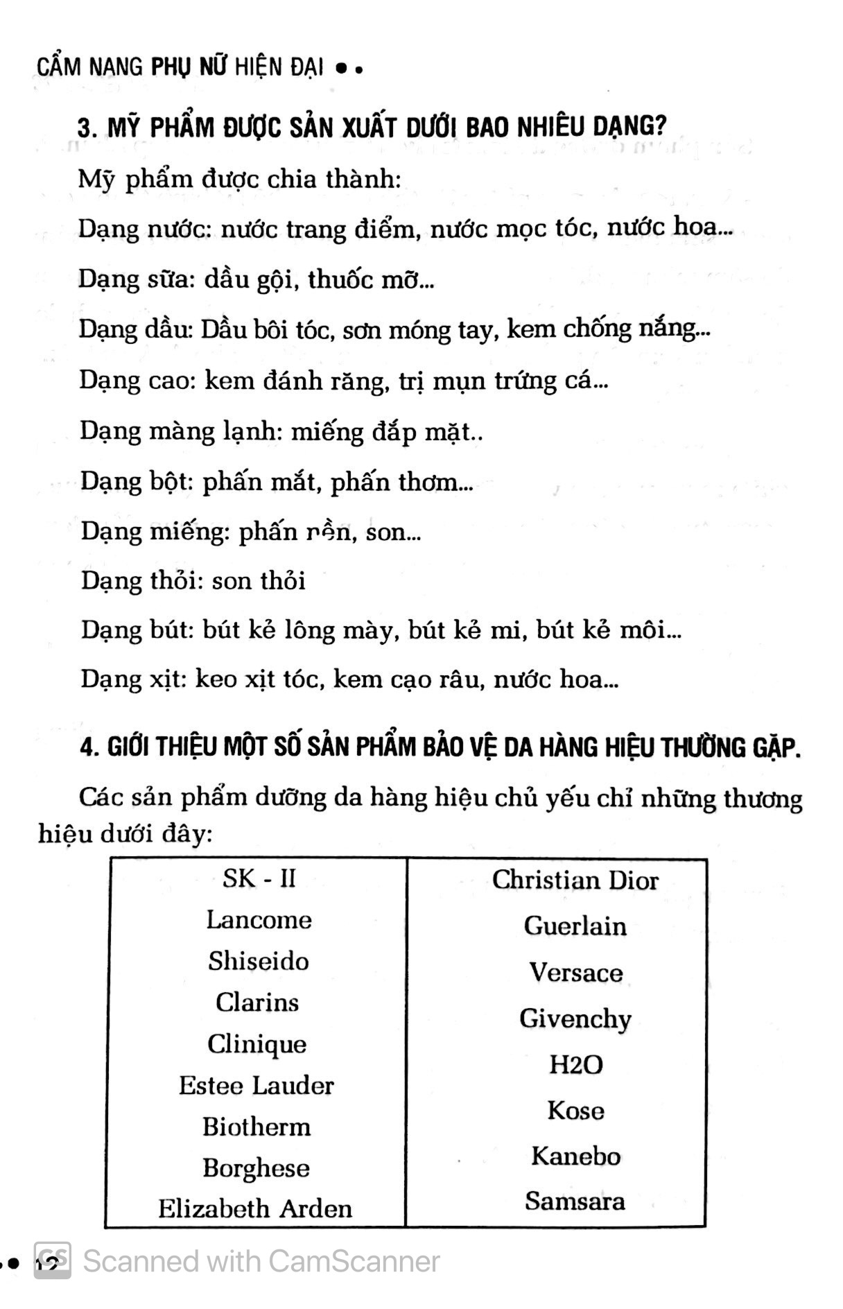 cẩm nang phụ nữ hiện đại