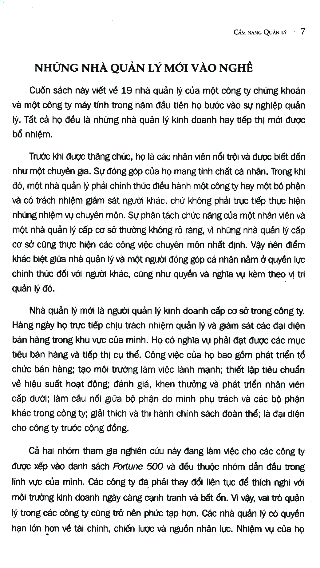 cẩm nang quản lý - quản trị những thách thức trong quản lý