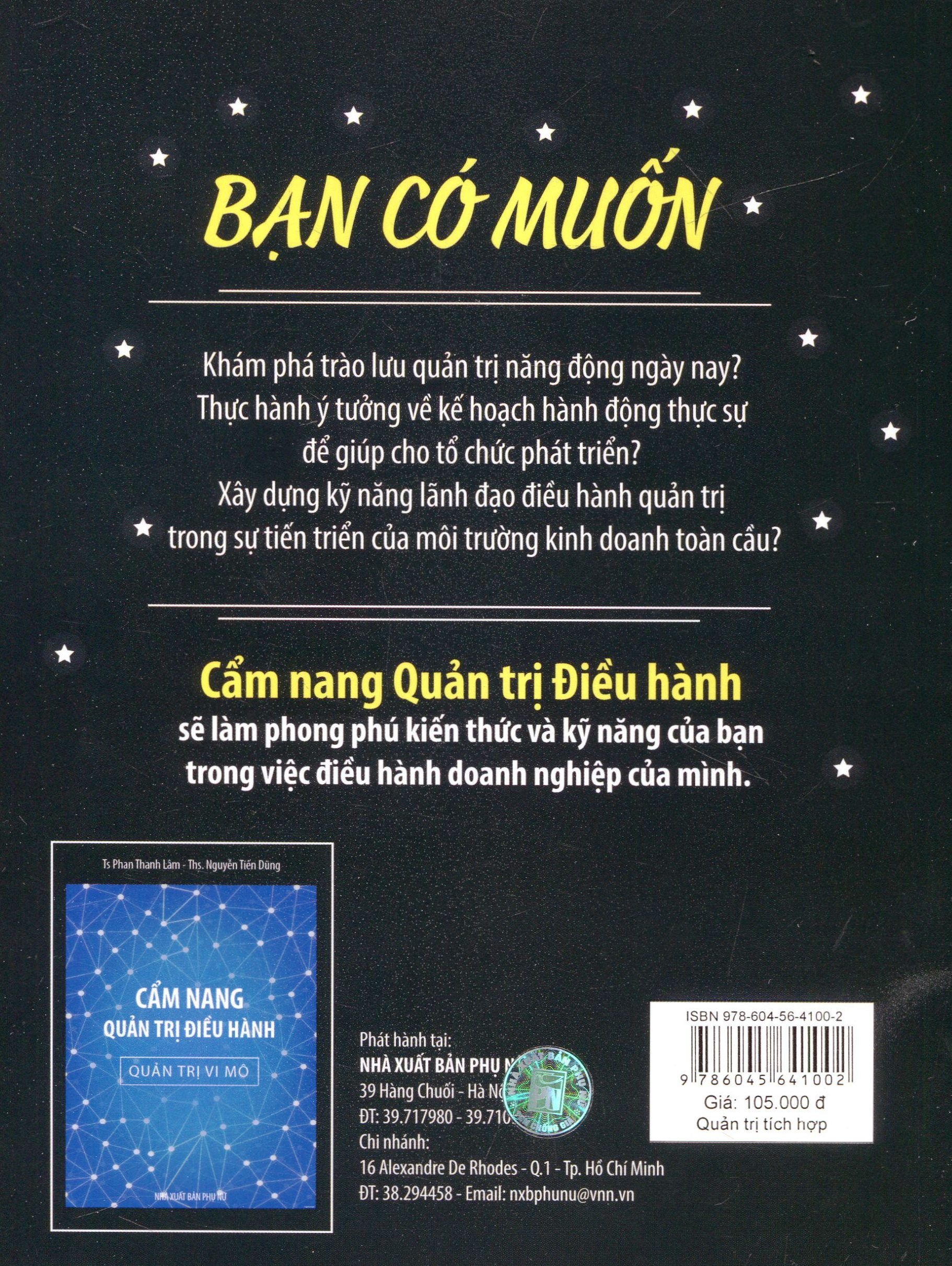 cẩm nang quản trị điều hành - quản trị tích hợp